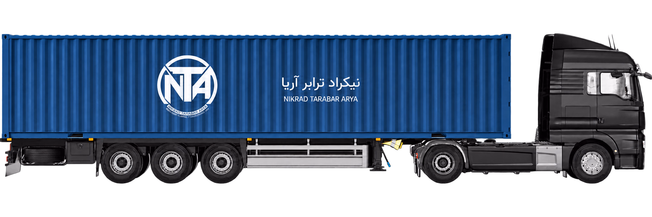 تریلی حمل کانتینر
